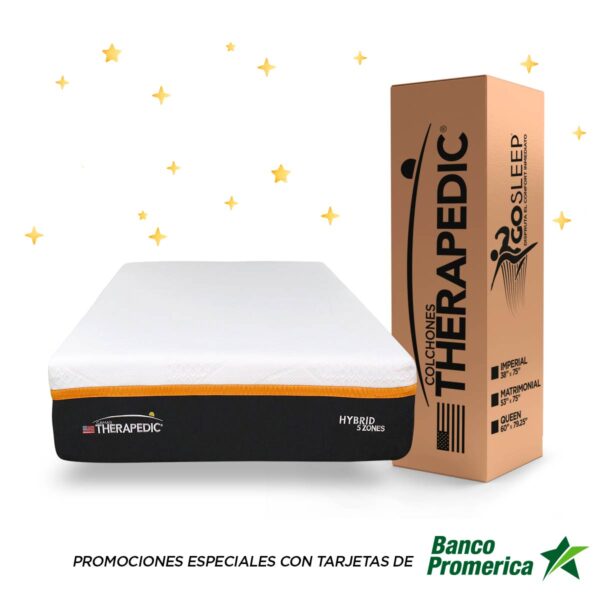Colchón Go Sleep Medium Comfort — Therapedic Guatemala