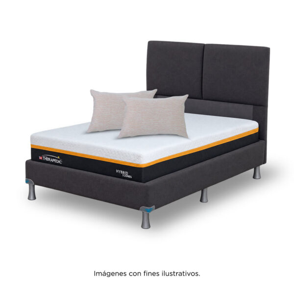 Combo: Colchón Go Sleep + Recámara Básica + Almohada + Funda Copper