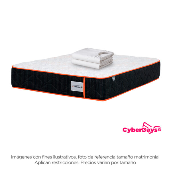 Cyberdays Combo: Colchón Sleep Fitness Firm + Protector