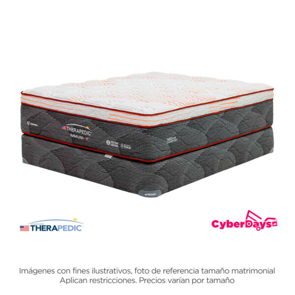 Cyberdays Colchón Immunity Medio-Base